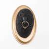 Needle Felted Crow Portrait with Stolen Ring (Corvid Collection)