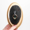 Needle Felted Crow Portrait with Stolen Ring (Corvid Collection)