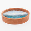 Mini Wool Landscape Painting, Needle Felted Fiber Art: Swedish Summer #2