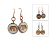 Small Dangle Earring - Elephant