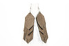 Suede Dangle Earrings - Fringe Layers