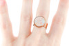 Splatter Painted Ring - Rose Gold (Choose Your Setting)