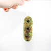 Felted Pickle Christmas Ornament 