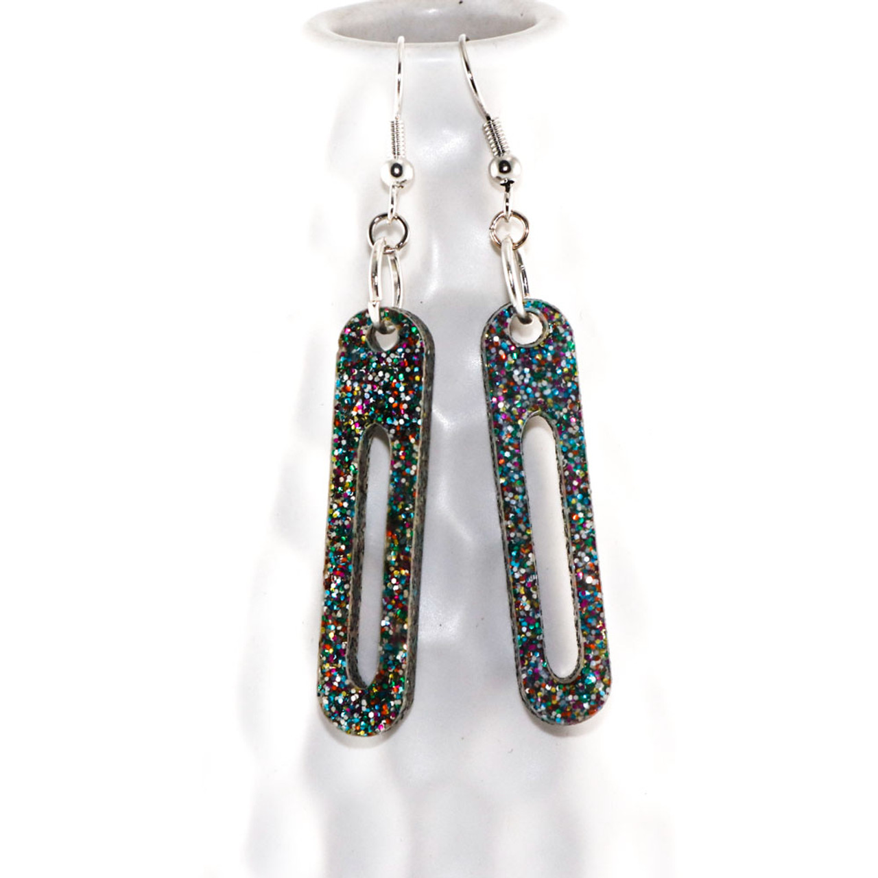 Share more than 206 black sparkly dangle earrings super hot