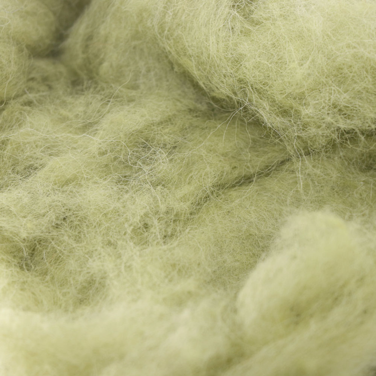 Needle felted wool felting Green Grass wool Roving for felting supplie –  Feltify