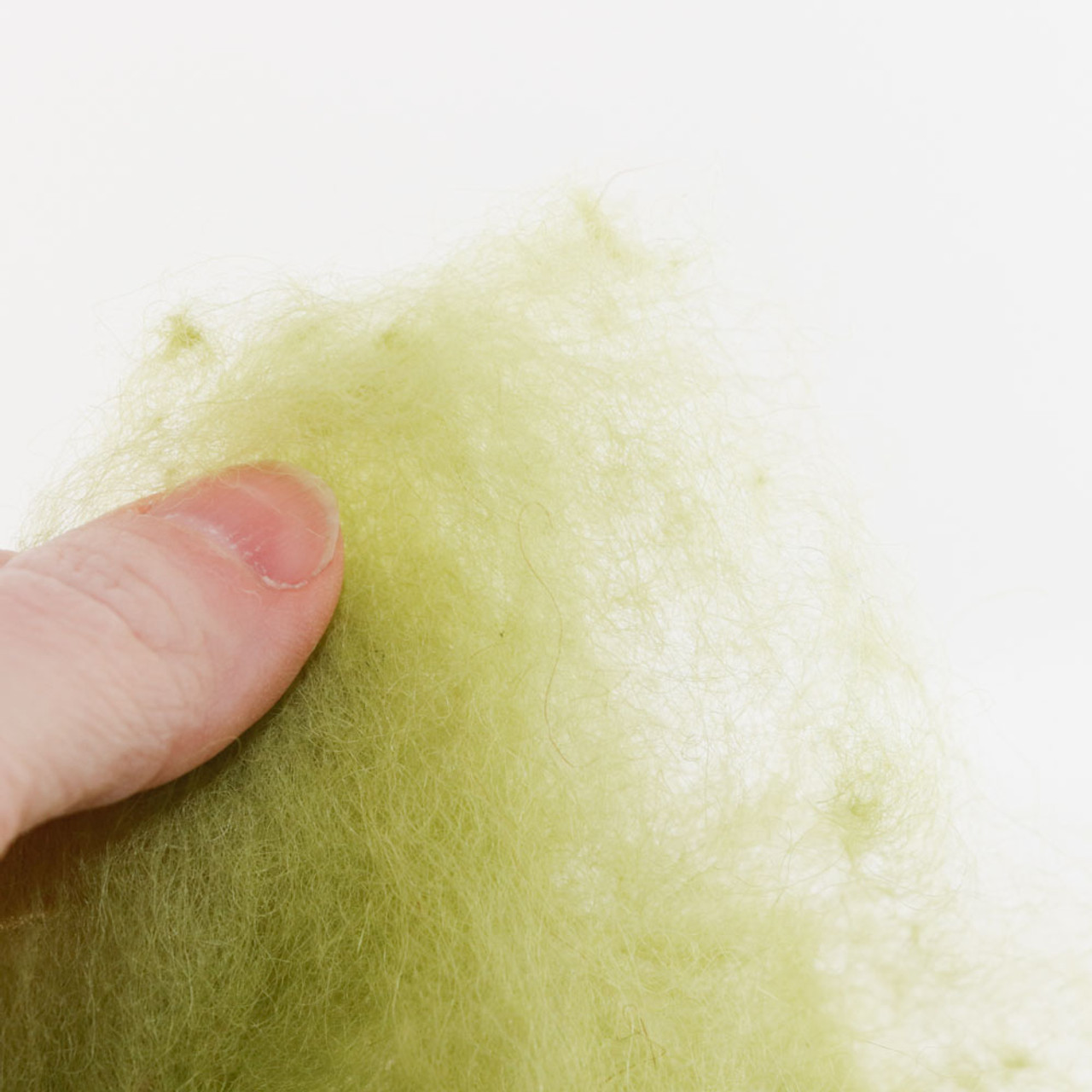 Needle Felting Wool Roving Grass Green 66s Merino Wool Roving For Felt –  Feltify