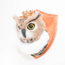 Needle Felted Owl Portrait (Animal Kingdom Collection)