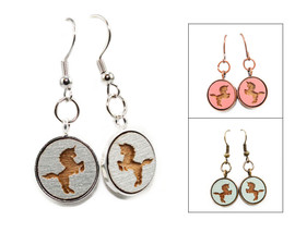 Small Dangle Earring - Unicorn