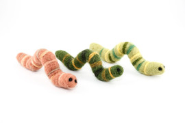 Needle Felted Caterpillar or Worm