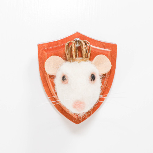 Needle Felted Mouse Portrait (Animal Kingdom Collection)