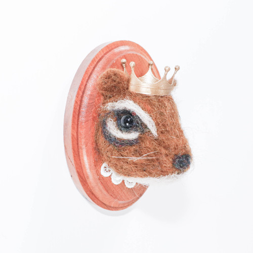 Needle Felted Chipmunk Portrait (Animal Kingdom Collection)