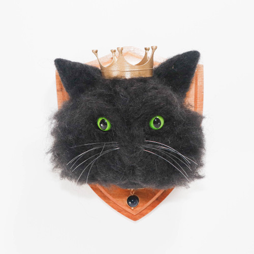 Needle Felted Cat Portrait (Animal Kingdom Collection)