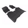 2016-2024 Nissan Titan 3D All-Weather Floor Mats - Without Storage Box: Full Set