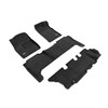 2017-2018 Nissan Armada 3D Carpeted Floor Mats - Full Set (Bucket Seating)