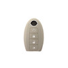 Nissan Key Fob Case - 4-Button Gray