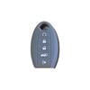 Nissan Key Fob Case - 5-Button Dark Gray