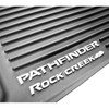 2023-2026 Nissan Pathfinder All Weather Floor Mats - Rock Creek Edition - Logo (Captain Chair)