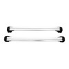 2026 Nissan Leaf Silver Crossbars