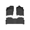 2017-2022 Nissan Titan WeatherTech Floor Liners High Performance - CrewCab Full Set