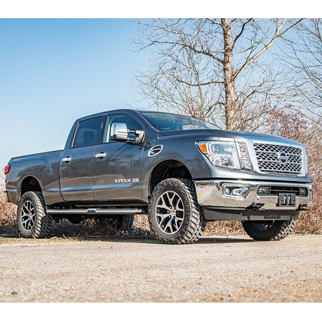 2016-2024 Nissan Titan XD Rough Country 2 Inch Lift Kit - Free