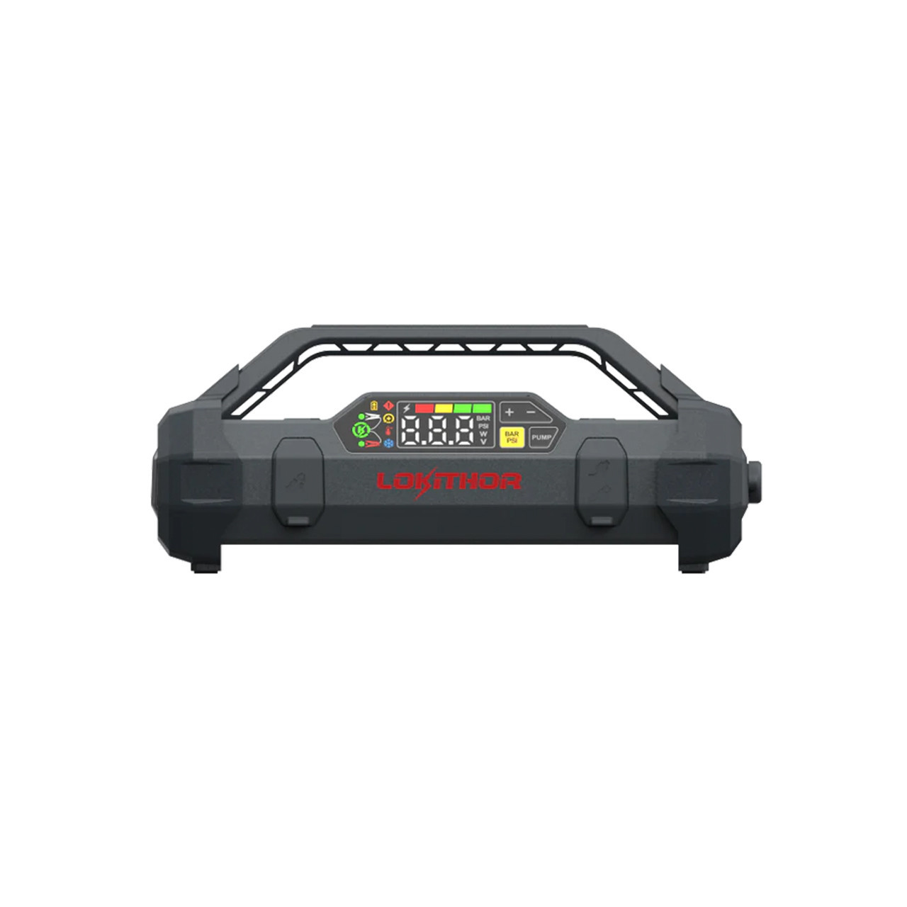 LOKITHOR JA302 PRO Jump Starter with Air Compressor - Free