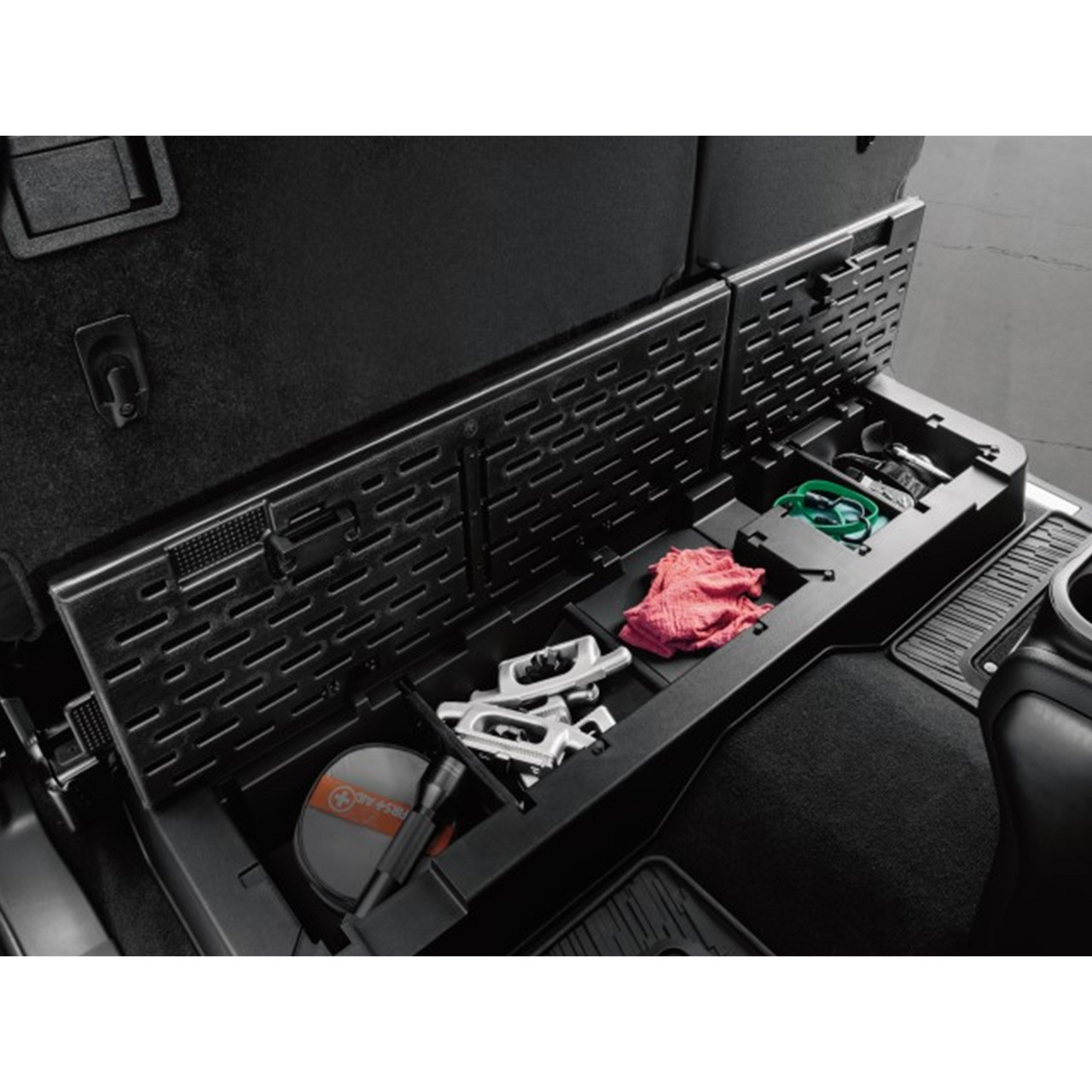2016-2024 Nissan Titan Rear Under-Seat Lockable Storage Box | All
