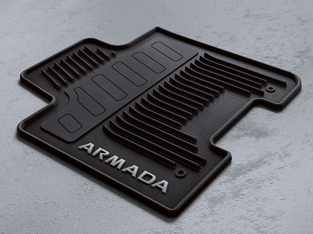 20172018 Nissan Armada Rubber Floor Mats All Things Nissan