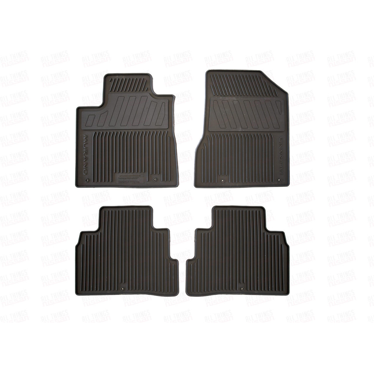 Nissan Nissan Floor Murano Things 2019-2024 All Rubber Mats |