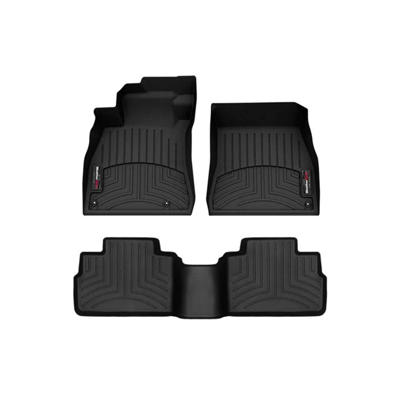 All Weather Floor Mats Cargo Mat Fit for Nissan Sentra 2020-2025 TPE Liners Sentra Accessories Set All Season Guard Odorless Anti-Slip Floor Mats Cargo Mat Black