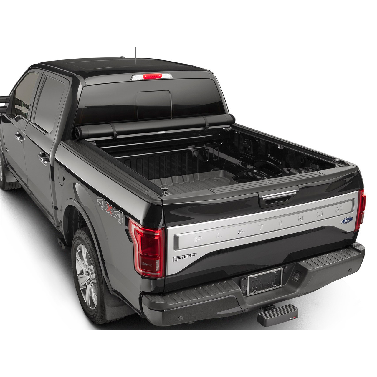 Westin Automotive 2022-2024 Nissan Frontier 6ft Bed With Utility Soft Tri Fold Tonneau Cover Black 19 24085