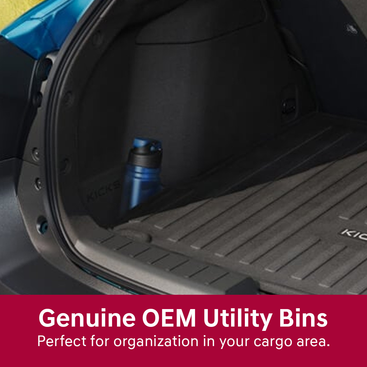 2025-2026 Nissan Kicks Cargo Bins - Free Shipping | All Things Nissan