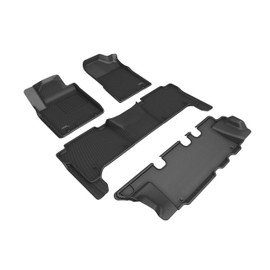 2019-2024 Nissan Armada 3D All-Weather Floor Mats - Full Set (Bench)