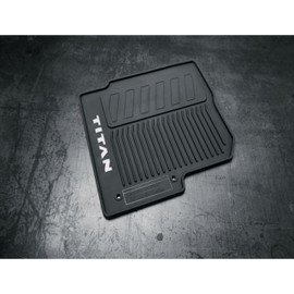 2017-2019 Nissan Titan Single Cab Rubber Floor Mats