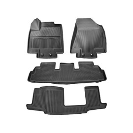 2023-2026 Nissan Pathfinder All Weather Floor Mats - Rock Creek Edition - All Mats (Bench Seat)