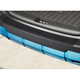 2025-2027 Nissan Kicks Black Rear Bumper Protector