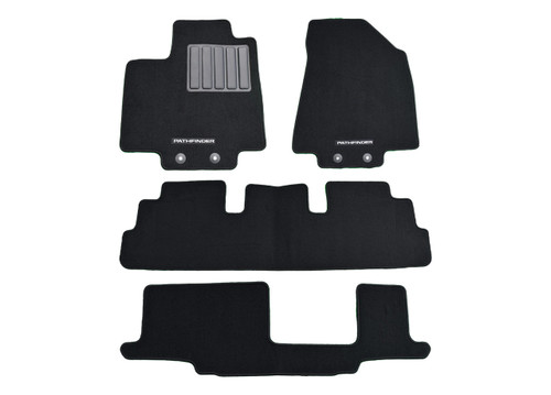 2022-2024 Nissan Pathfinder Carpeted Floor Mats - Bench Seats