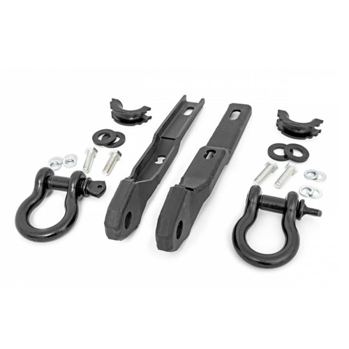 2017-2024 Rough Country Tow Hook Brackets