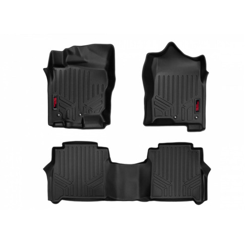 2017-2024 Nissan Titan Rough Country All-Weather Floor Mats