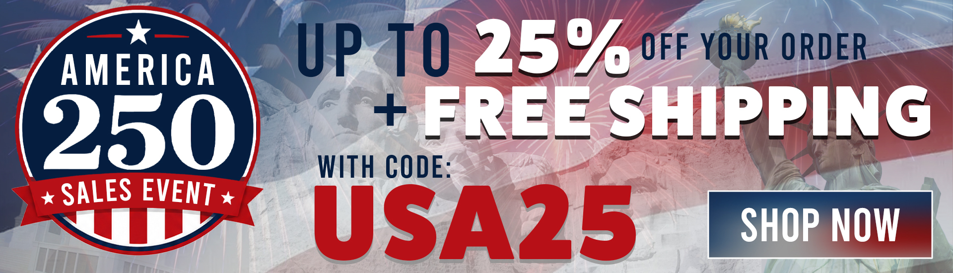 America 250 Sales Event