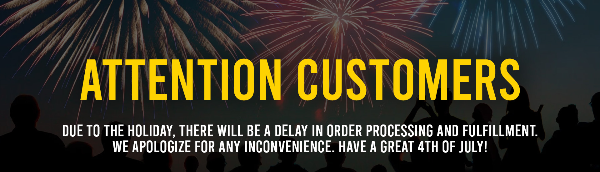 Attention Customers