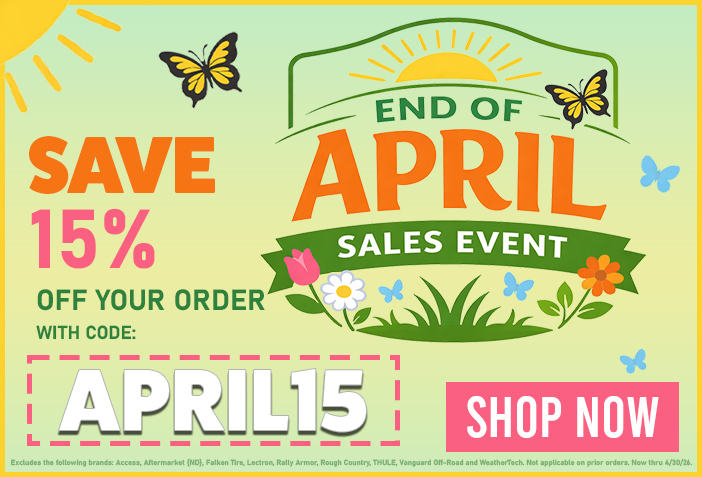 End of April Sales Event