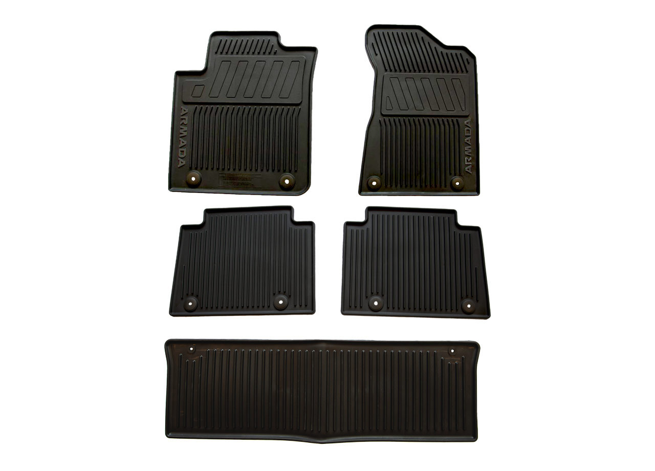 20212024 Nissan Armada AllWeather Floor Mats All Things Nissan