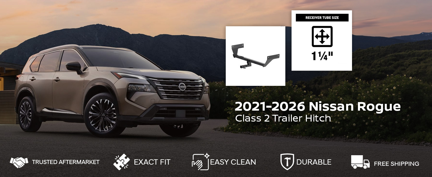 2021-2026 Nissan Rogue Class 2 Trailer Hitch