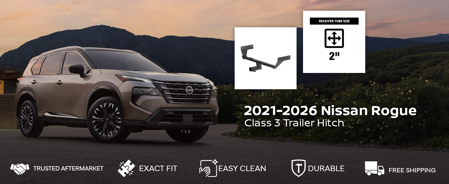2021-2026 Nissan Rogue Class 3 Trailer Hitch