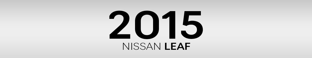 2015 Nissan Leaf Maintenance Accessories