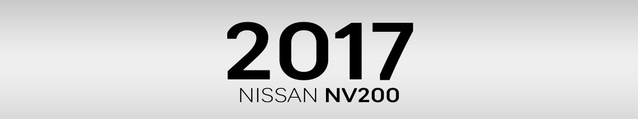 2017 Nissan NV200 Maintenance