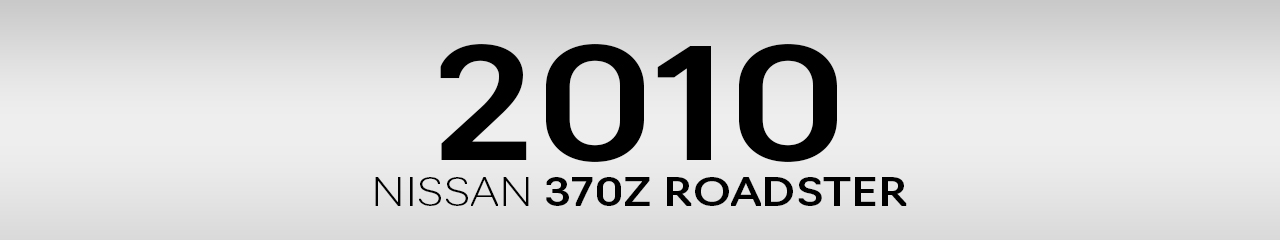 2010 Nissan 370Z Roadster Accessories and Parts