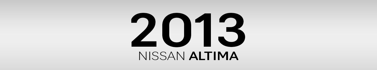 2013 Nissan Altima Merchandise