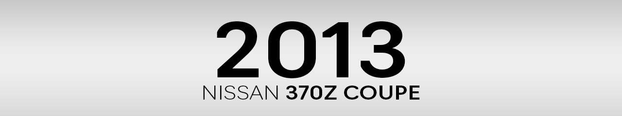 2013 Nissan 370Z Coupe Accessories and Parts 2013 Nissan 370Z Coupe Accessories and Parts