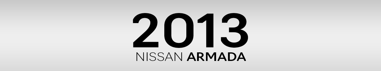 2013 Nissan Armada Accessories and Parts